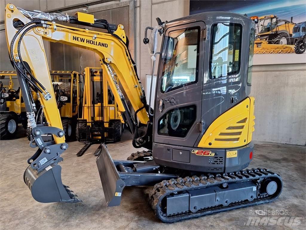 New Holland E 26 C Mini rýpadla < 7t