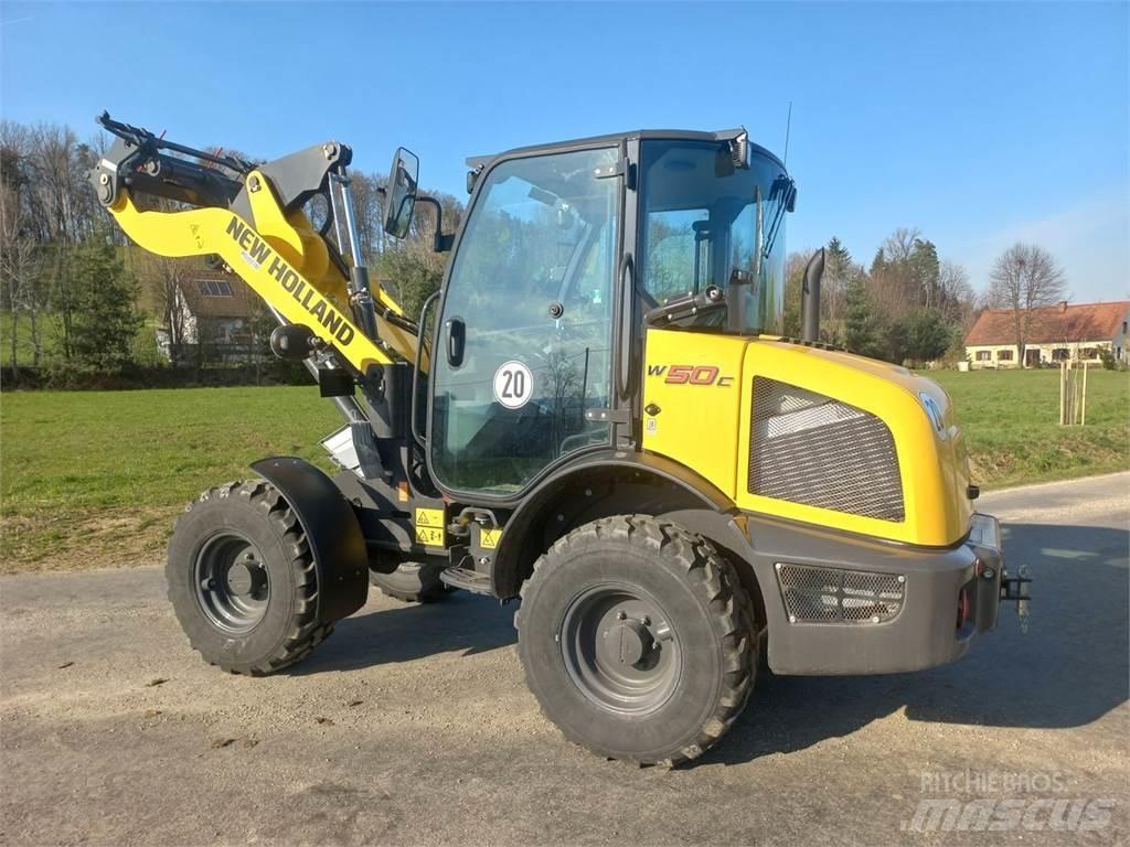 New Holland W50C Kolové nakladače