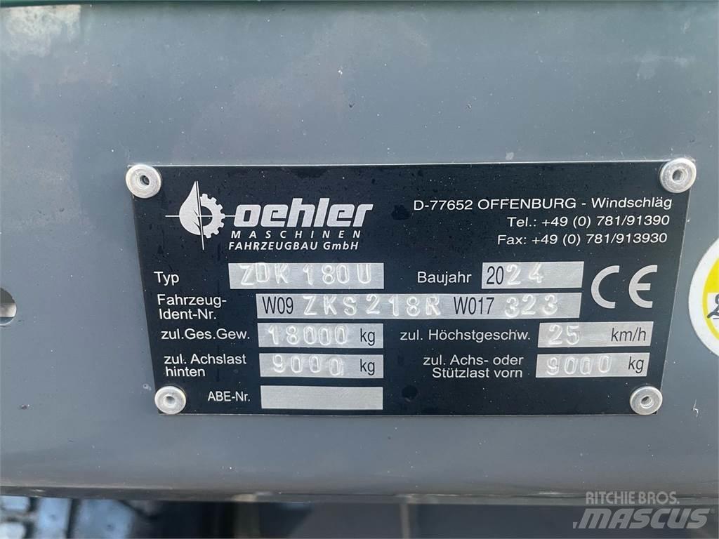 Oehler ZDK 180U Sklápěcí přívěs