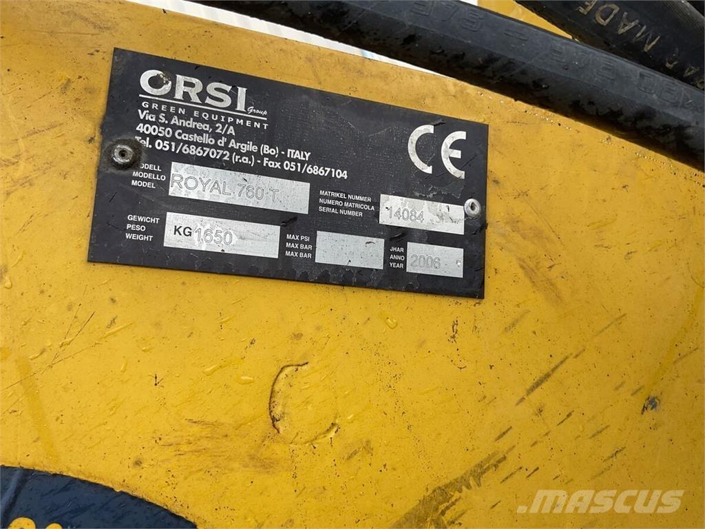 Orsi Royal 760 T Samojízdné sekačky
