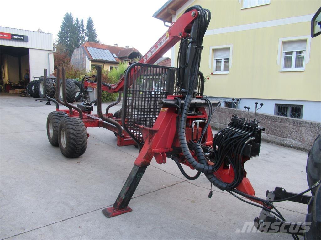 Patu 8T + 203T Lesnické přívěsy