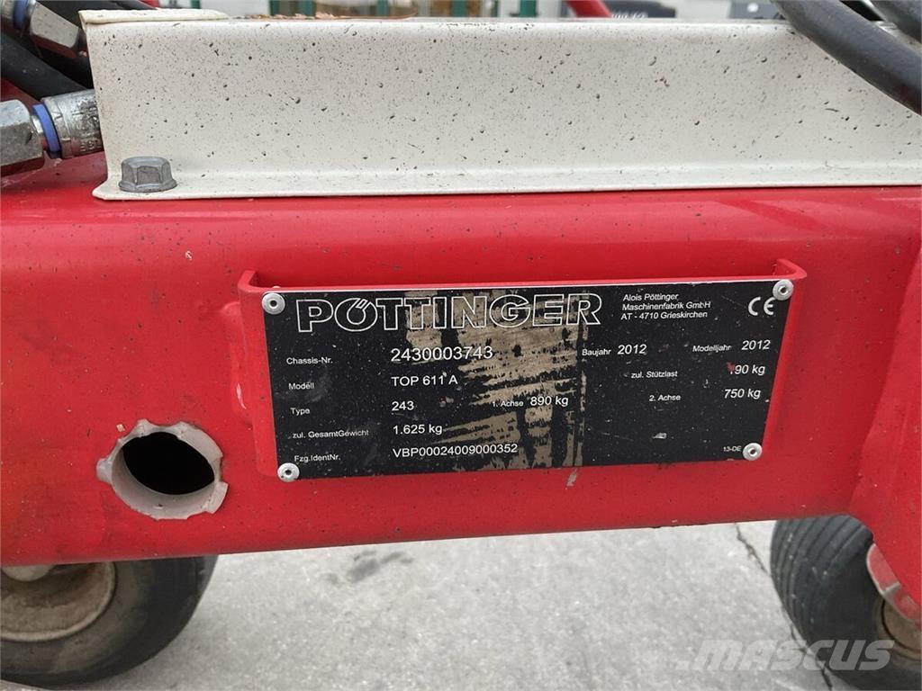 Pöttinger Top 611 Řádkovací žací stroje