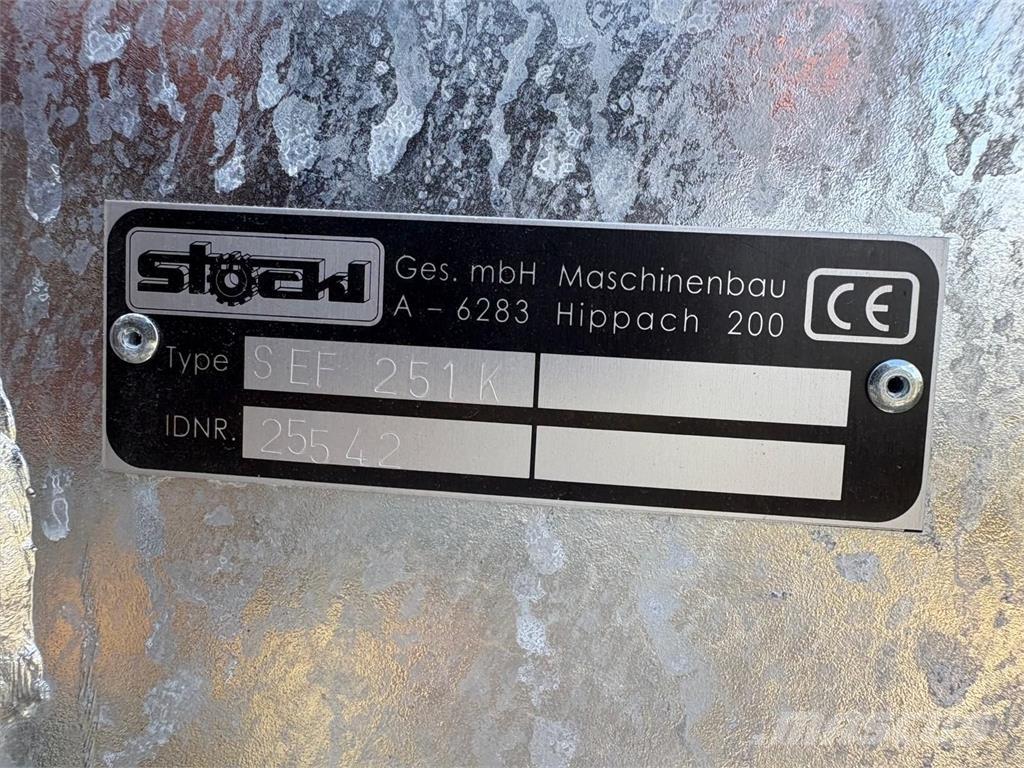  Stöckl SEF 251 K Stroje na sklizeň pícnin-příslušenství