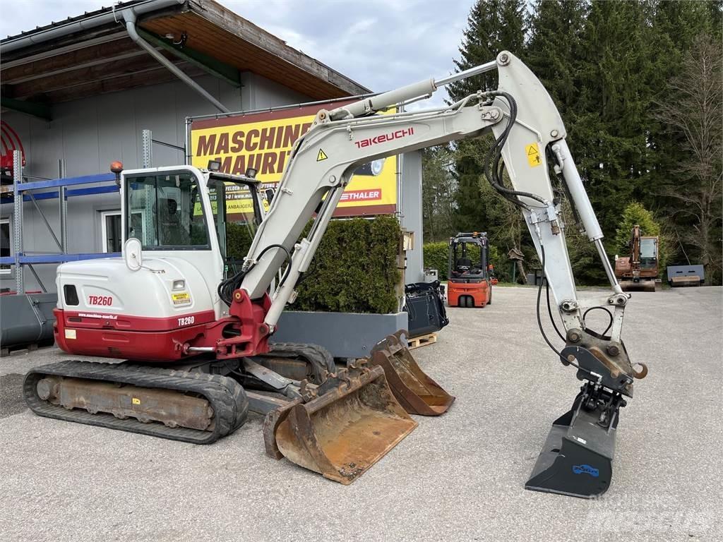 Takeuchi TB 260 Mini rýpadla < 7t