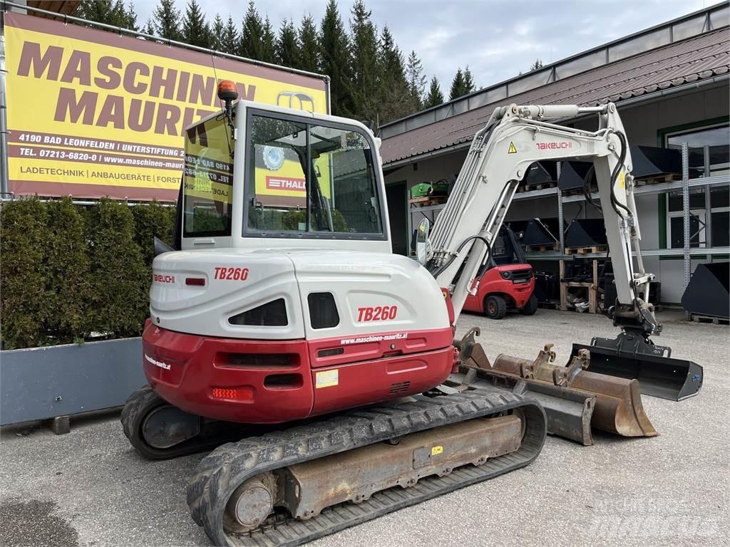 Takeuchi TB 260 Mini rýpadla < 7t