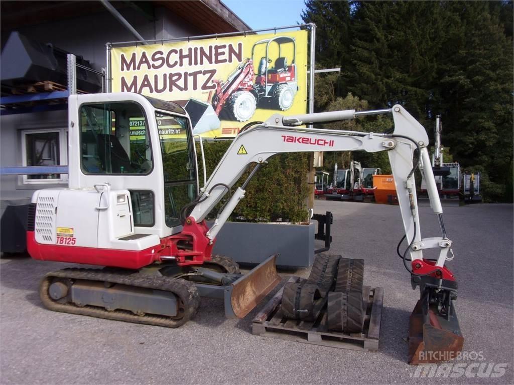 Takeuchi TB125 Mini rýpadla < 7t
