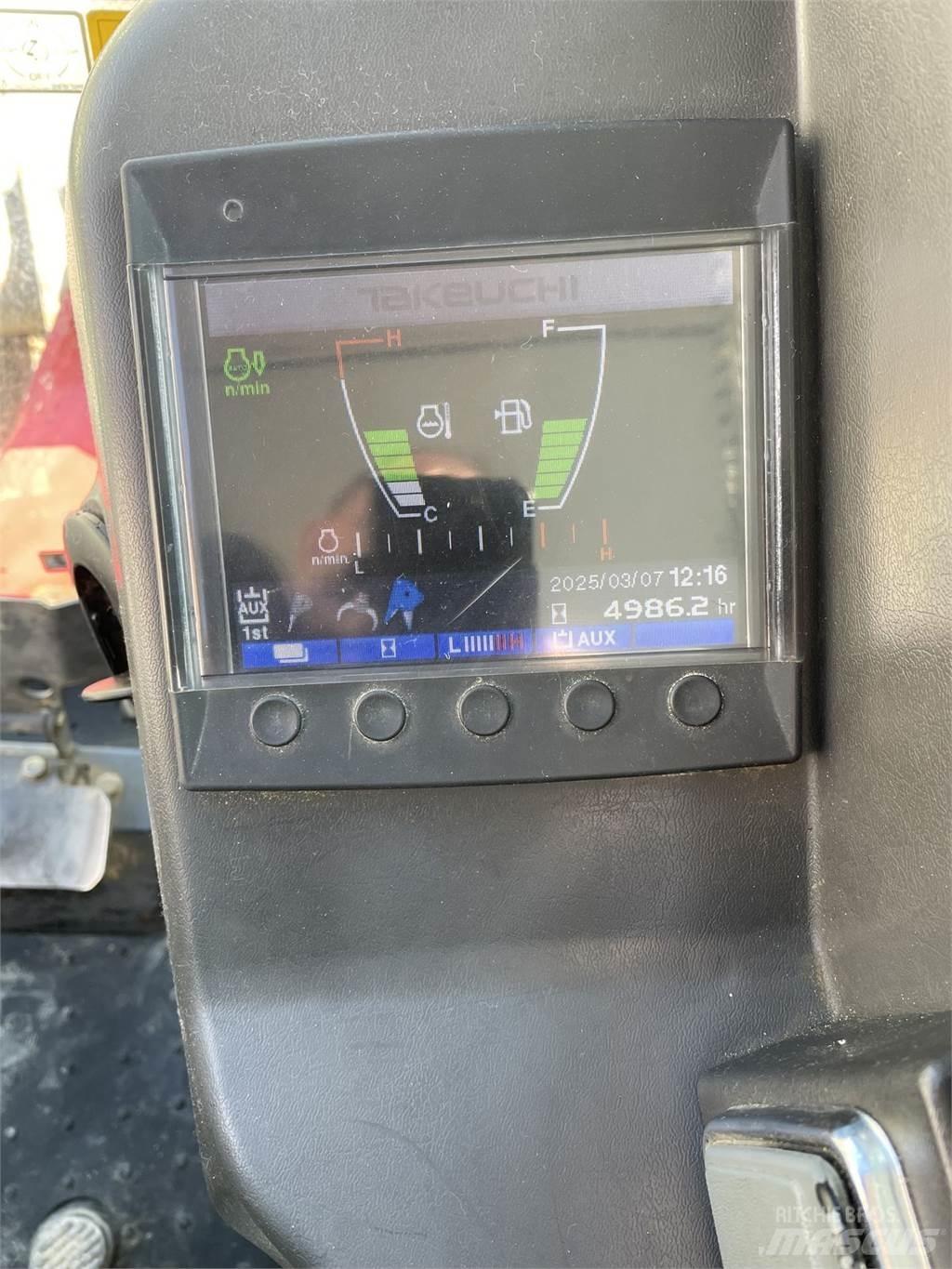Takeuchi TB280 FR Mini rýpadla < 7t