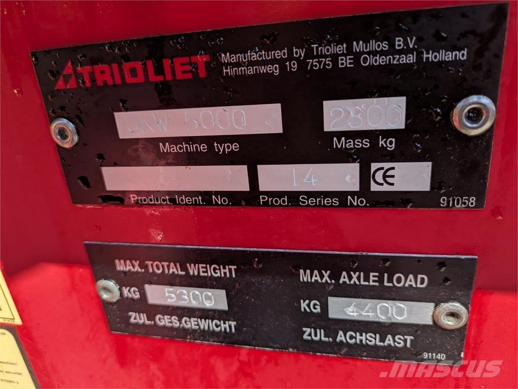 Trioliet UKW 5000 Další