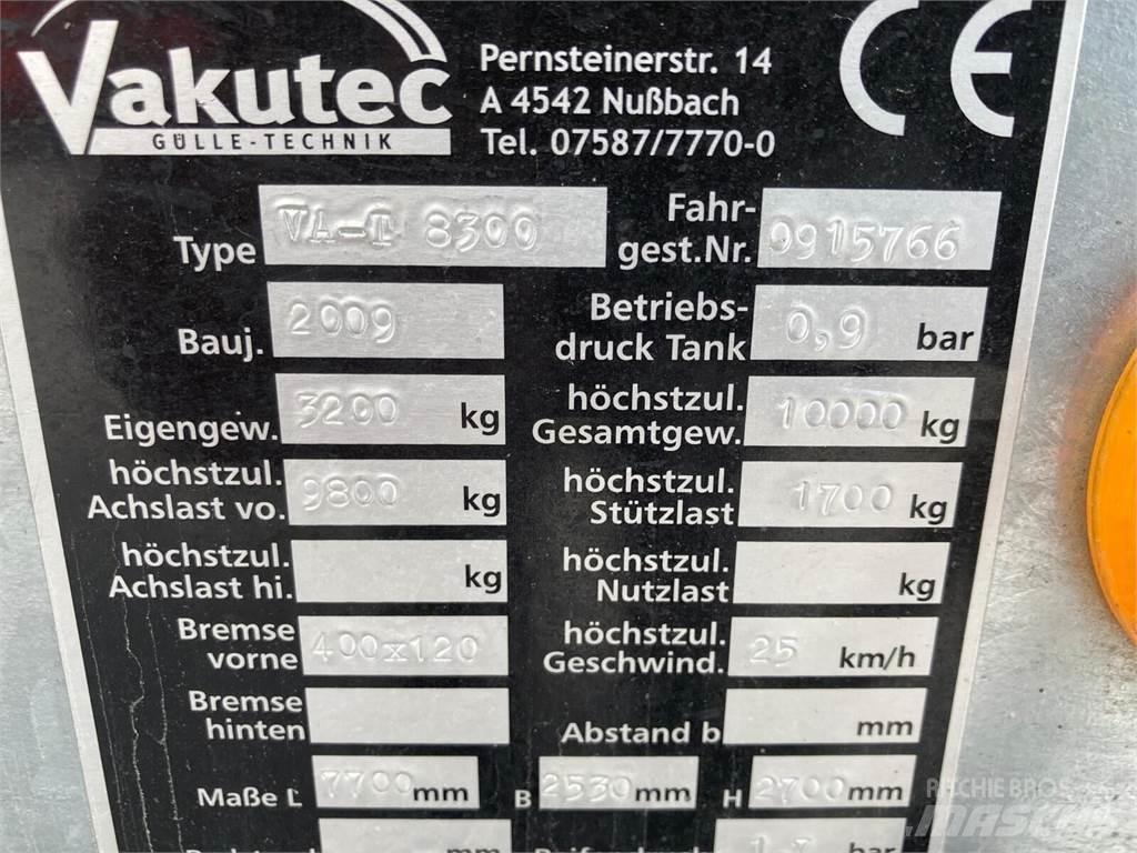  Vakutec VA-T 8300 Kalové cisterny
