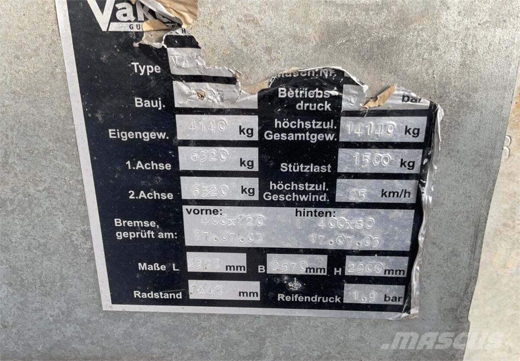  Vakutec VA10000 Kalové cisterny