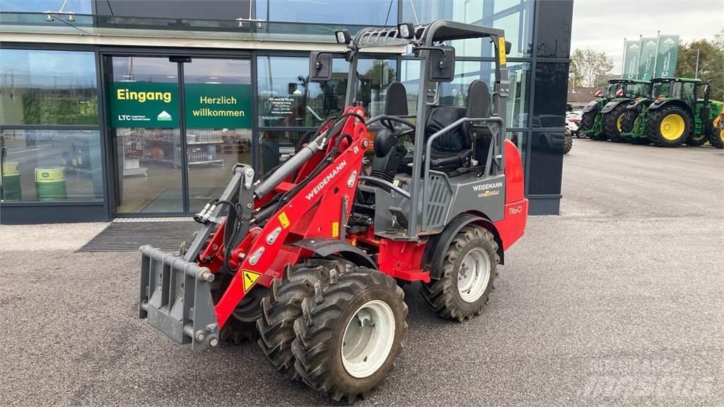 Weidemann 1160 Čelní nakladače a rypadla