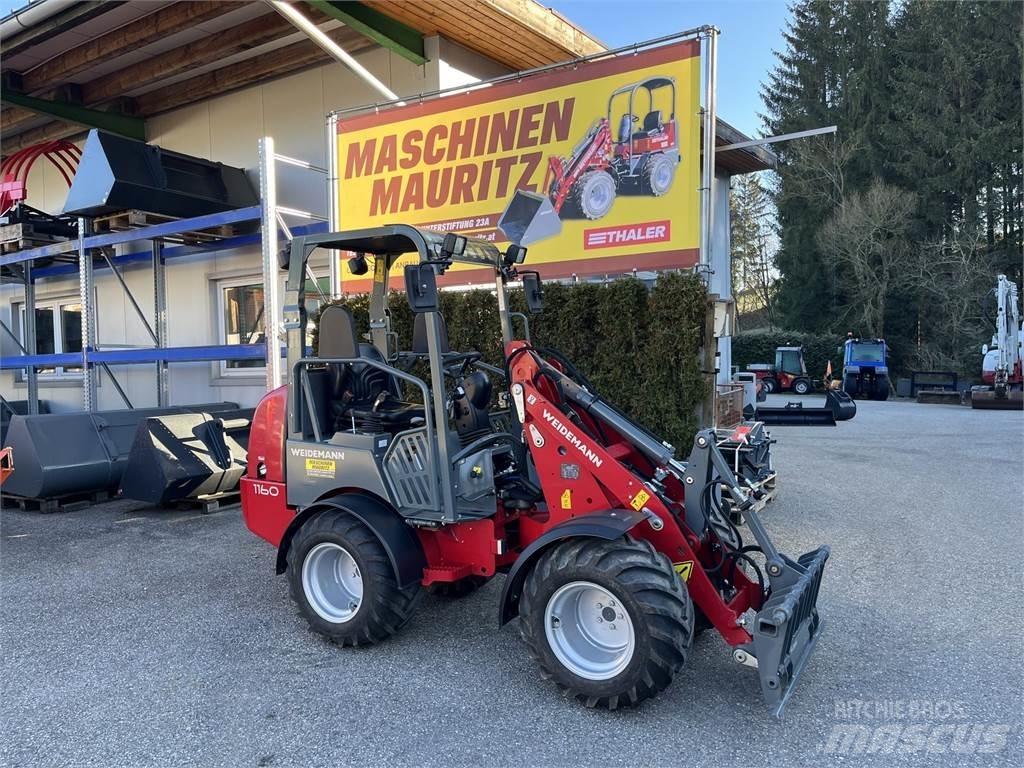Weidemann 1160 Čelní nakladače a rypadla