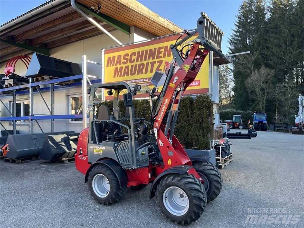 Weidemann 1160 Čelní nakladače a rypadla