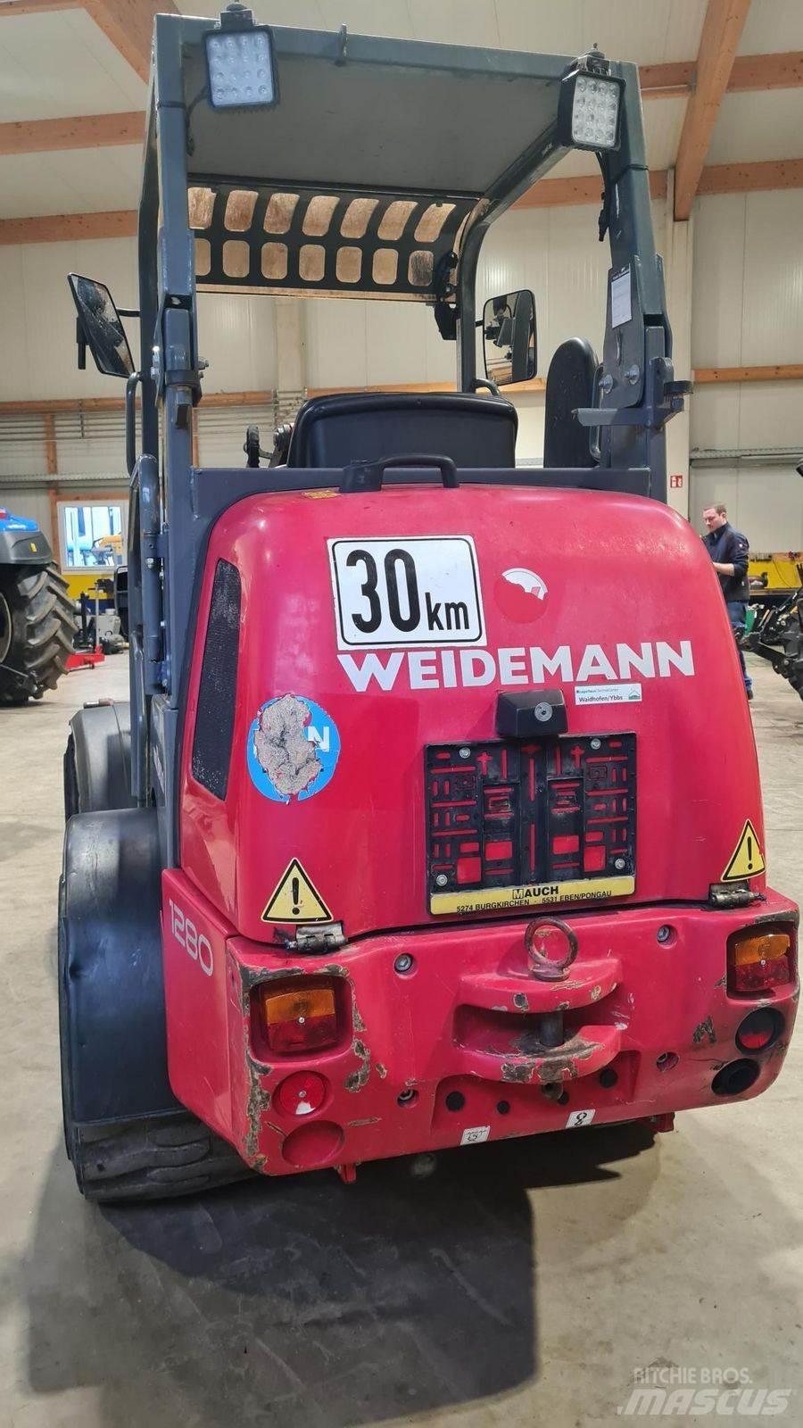 Weidemann 1280 Čelní nakladače a rypadla