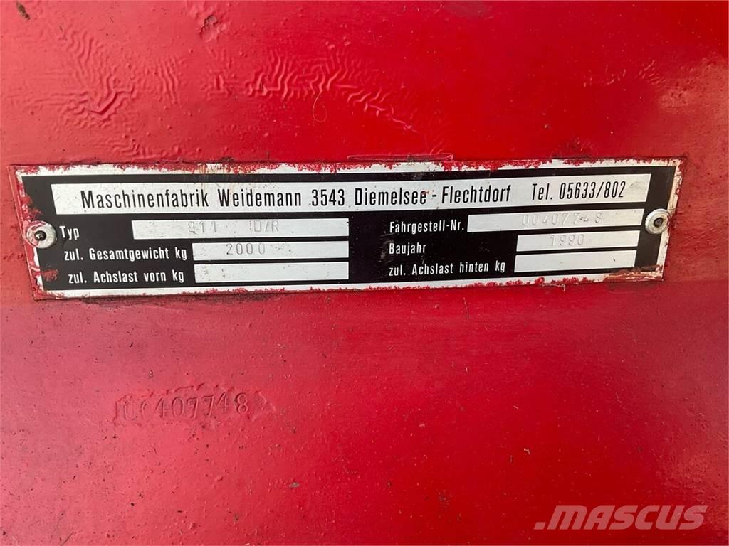 Weidemann 911D/R Čelní nakladače a rypadla