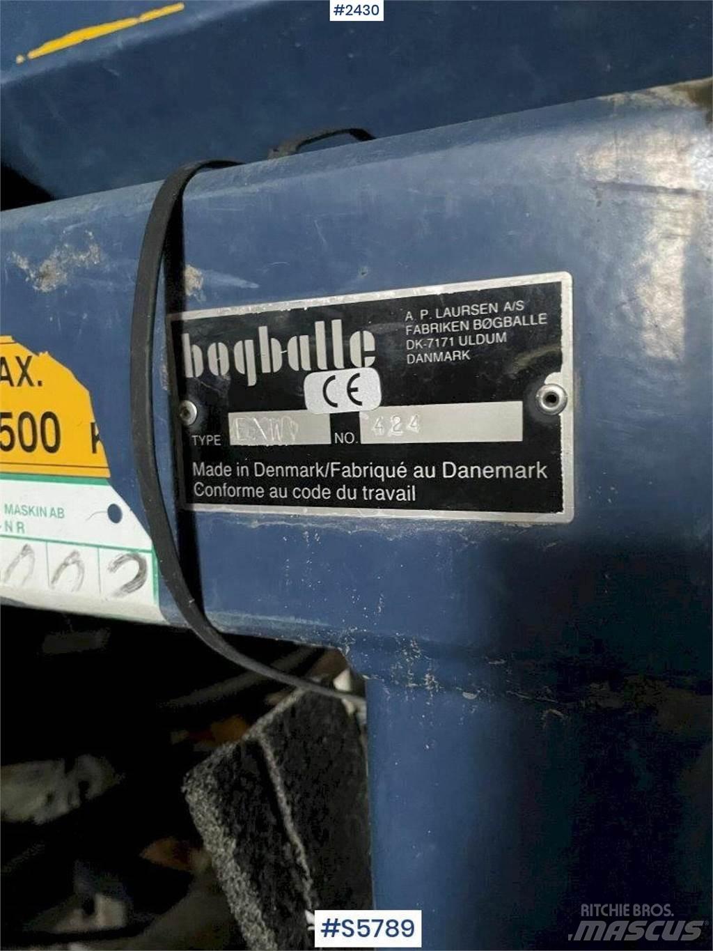 Bogballe EXW 1000 Jiné hnojicí stroje a příslušenství