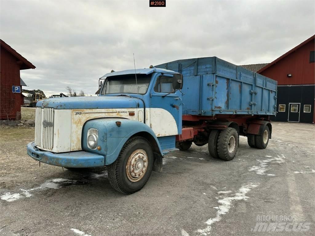 Scania L76 Valníky/Sklápěcí bočnice