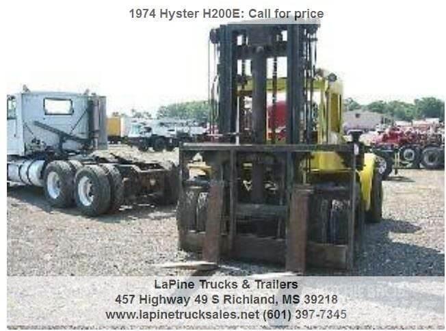 Hyster H200E Další
