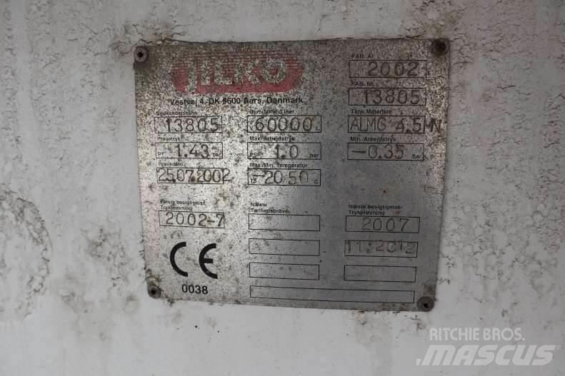  Jilko 60000 L Cisternové návěsy