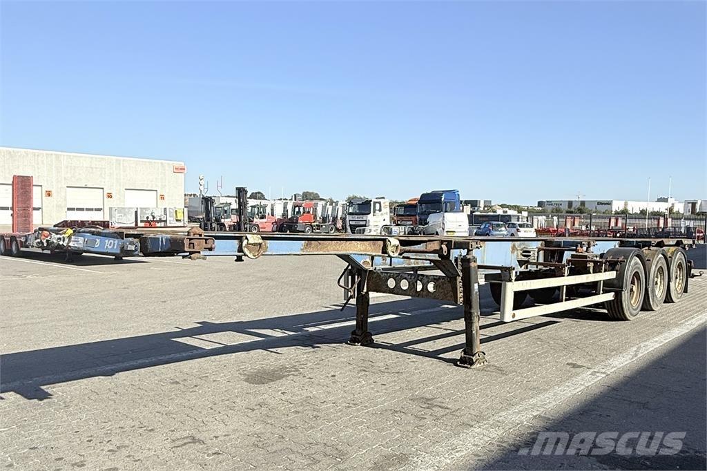 Leci Containerchassis Kontejnerové návěsy