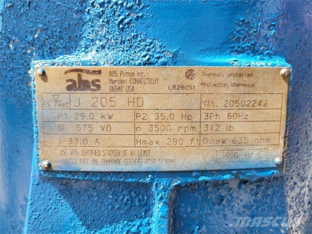 ABS PUMPS J205HD Vodní čerpadla