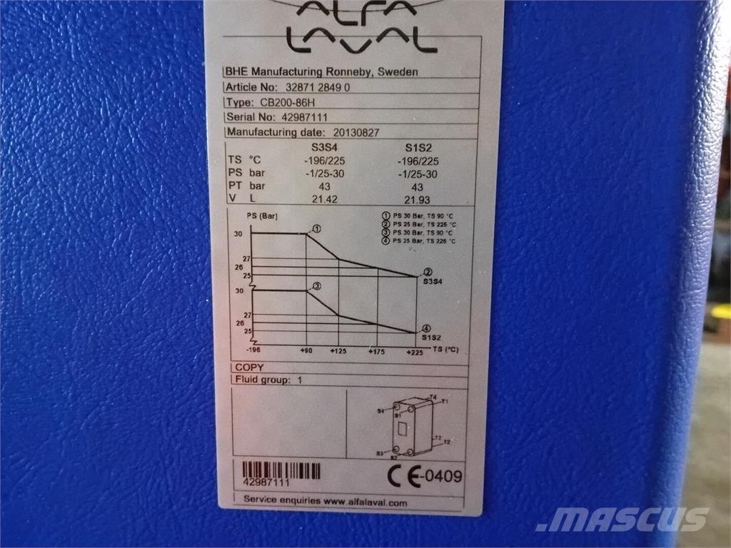 Alfa Laval CB200-86H Stavebnictví - ostatní