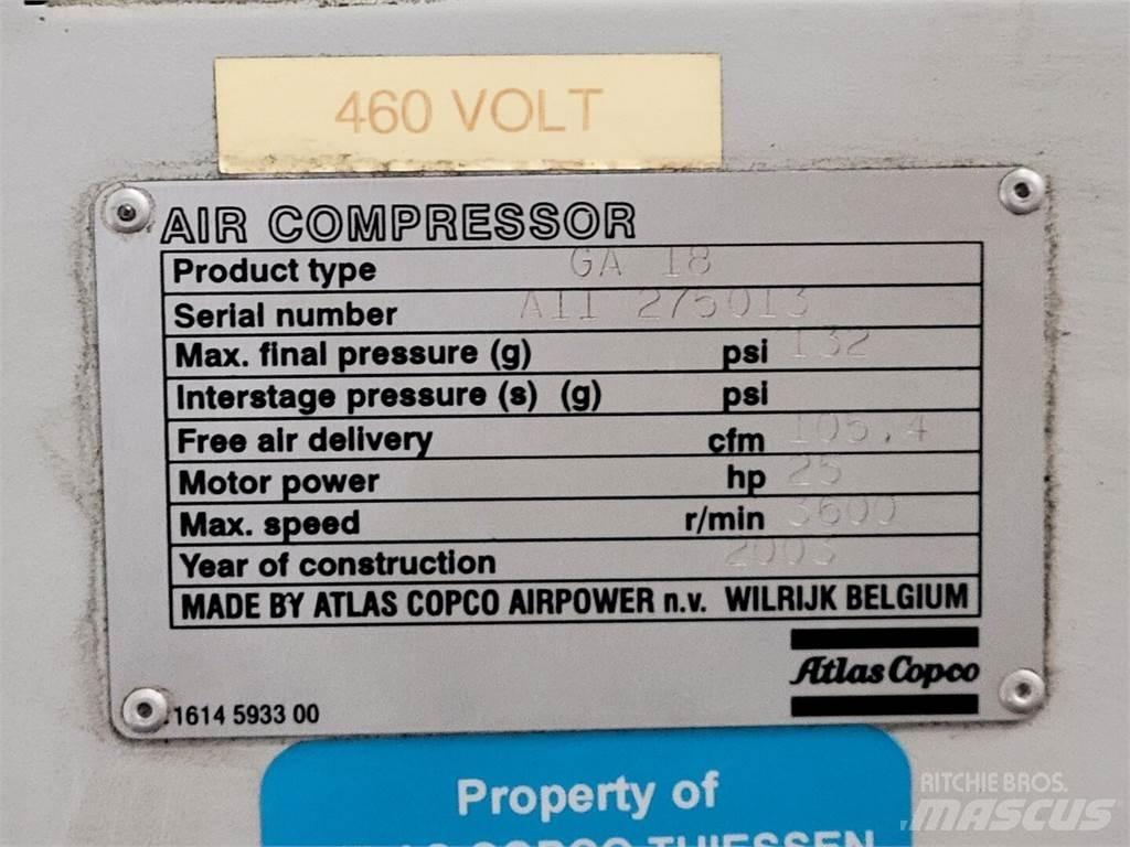Atlas Copco GA18 Kompresory