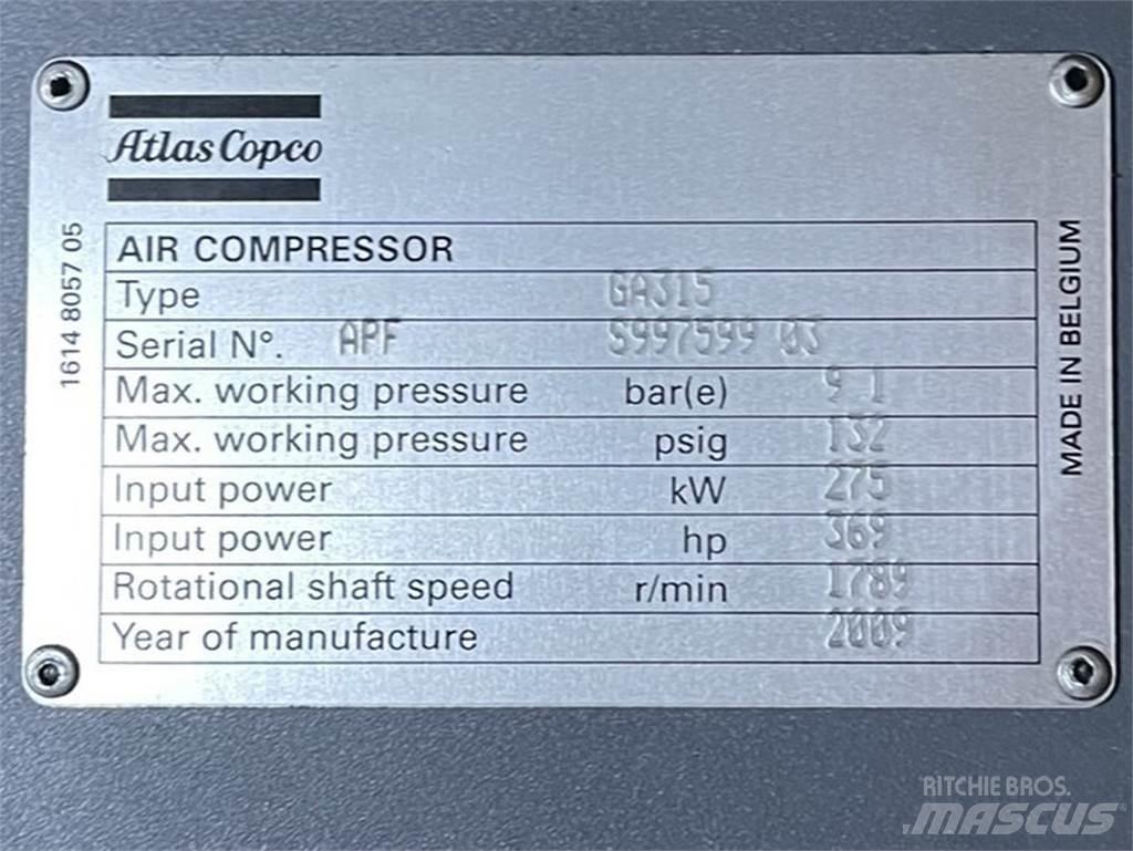 Atlas Copco GA315 Kompresory
