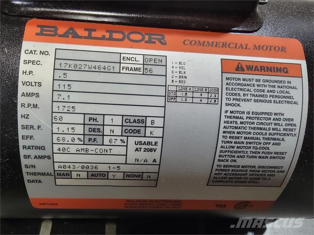 Baldor 17K027W464G1 Průmyslové motory