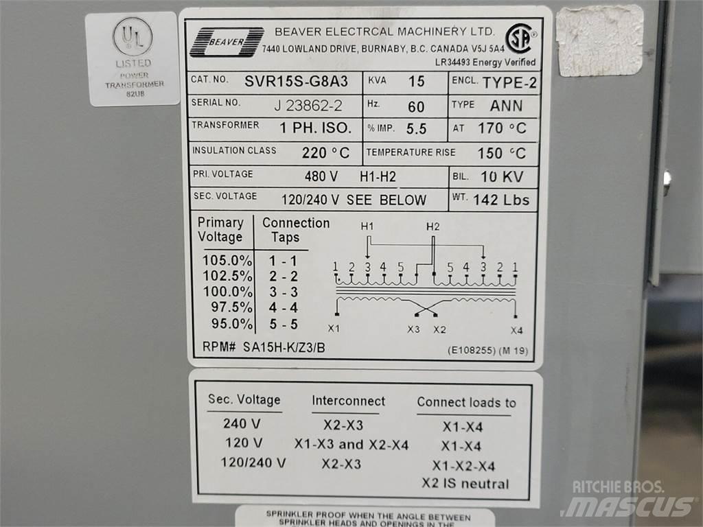  BEAVER SVR15-G8A3 Stavebnictví - ostatní