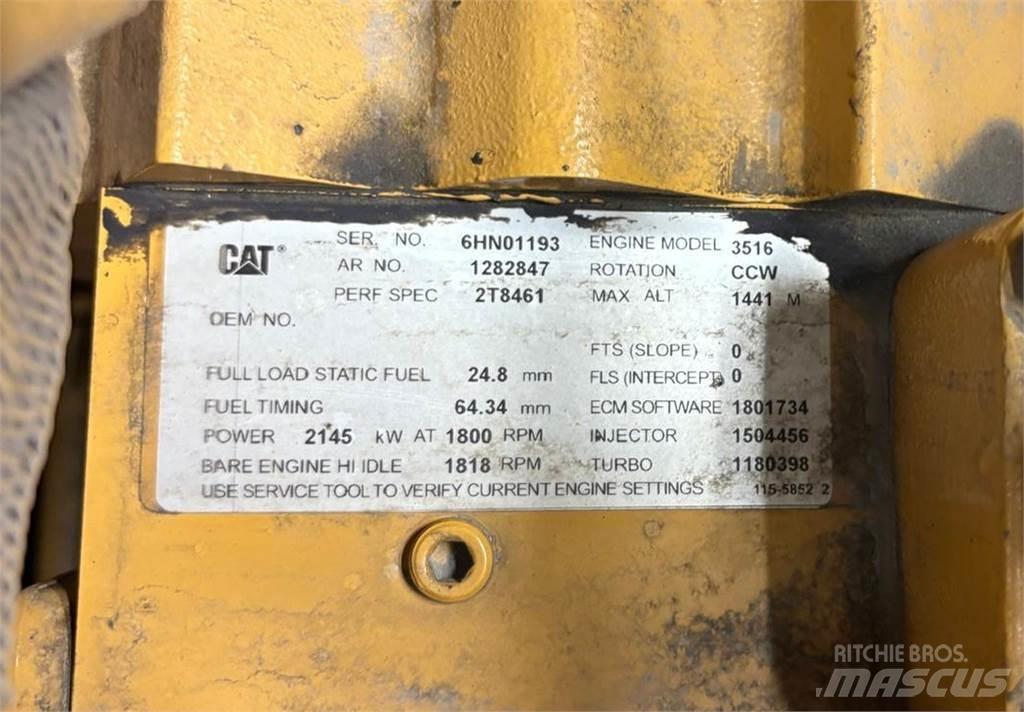 CAT 3516B Naftové generátory