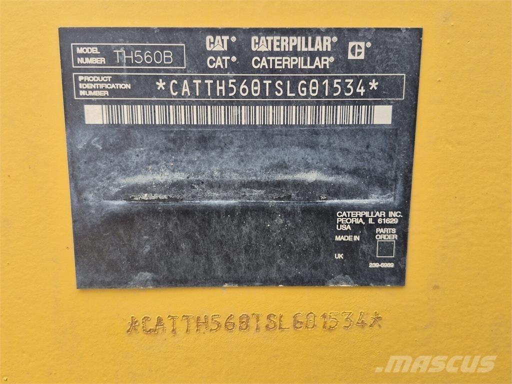 CAT TH560B Teleskopické nakladače pro zemědělství