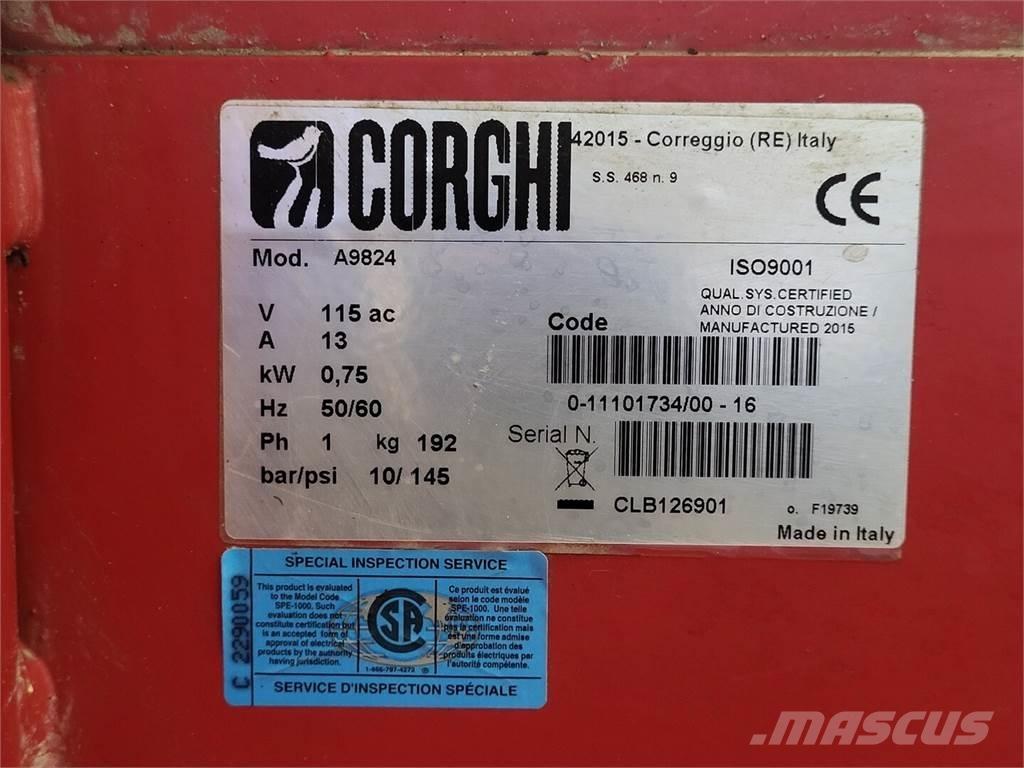 Corghi A9824 Pneumatiky, kola a ráfky