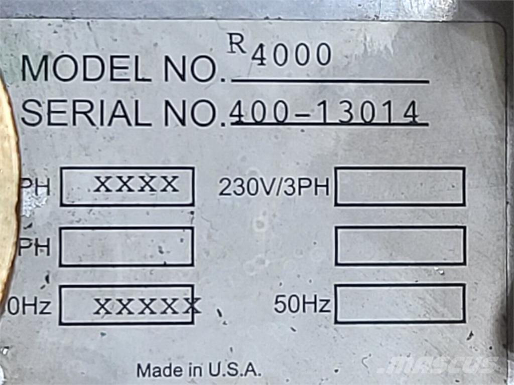  DYNAFLUX R4000 Topení a zařízení pro rozmrazování