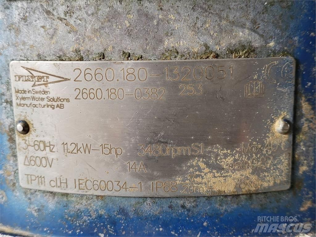 Flygt 2660.180-0382 Vodní čerpadla