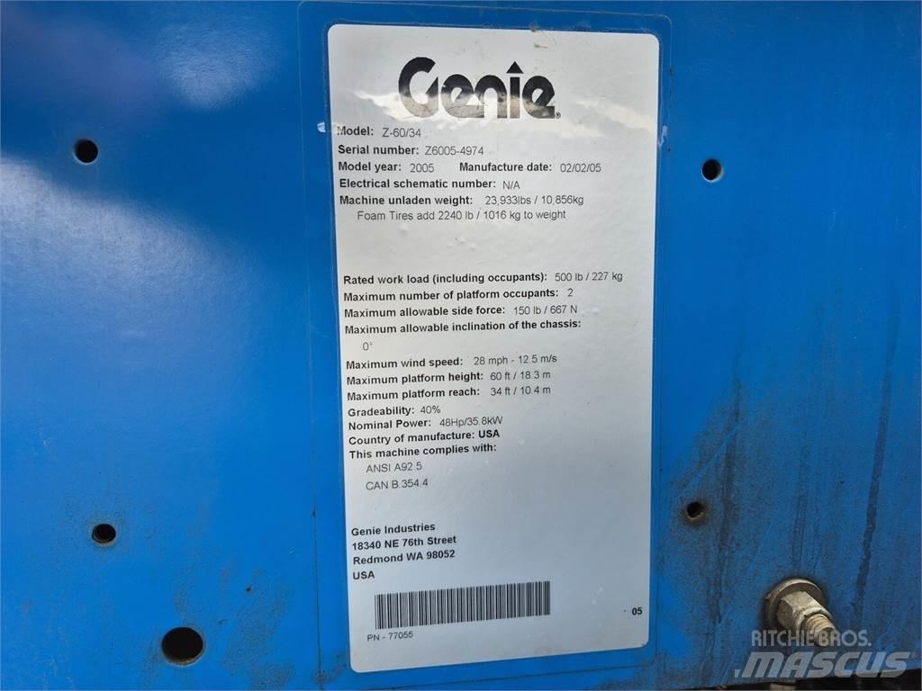 Genie Z-60/34 Kloubové plošiny