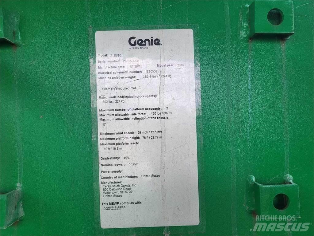 Genie Z-80/60 Kloubové plošiny