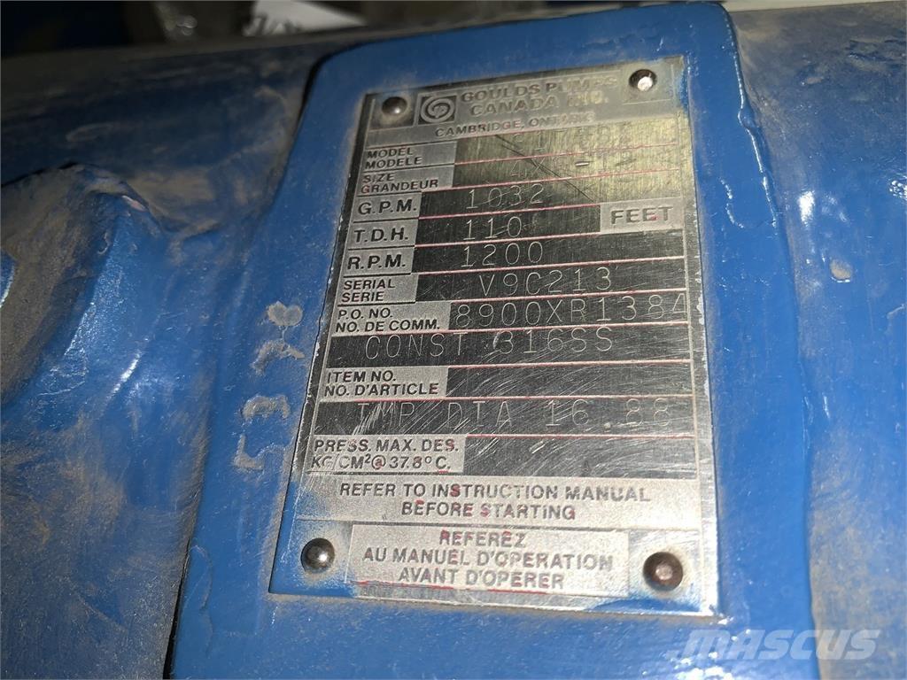  GOULDS 3175 Vodní čerpadla