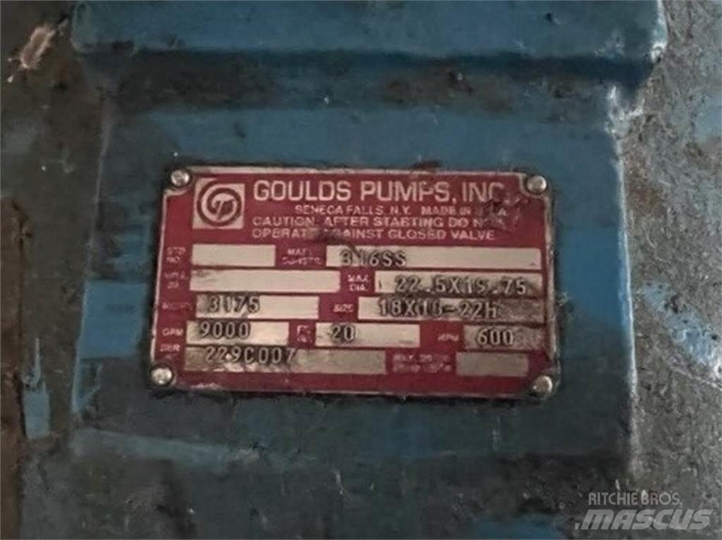  GOULDS 3175 Vodní čerpadla