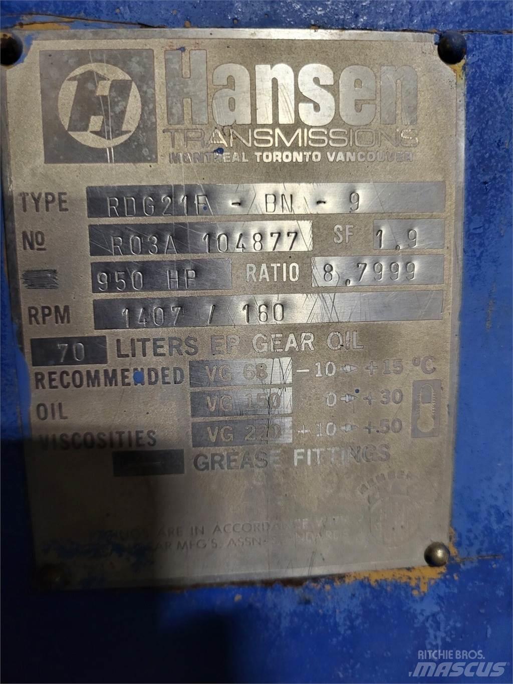 Hansen RDG21F-BN-9 Stavebnictví - ostatní