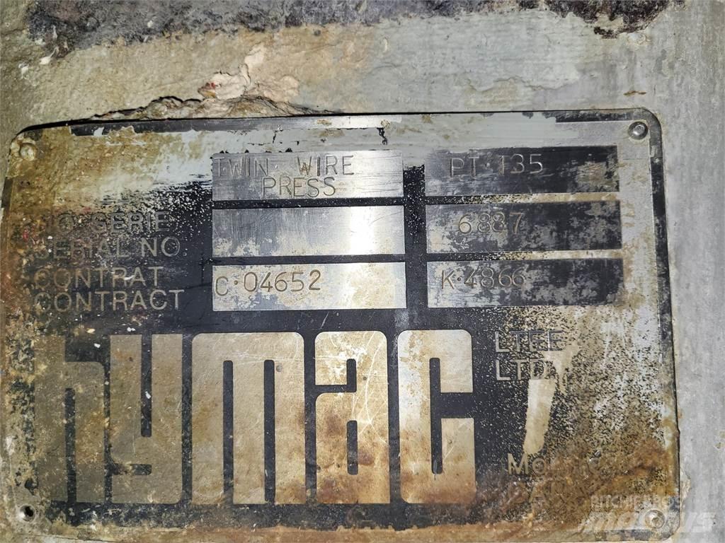 Hymac PT-135 Zařízení pro mytí a praní plodin