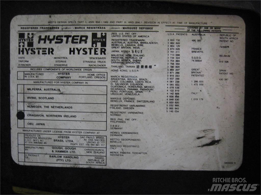 Hyster H60XM Stavebnictví - ostatní