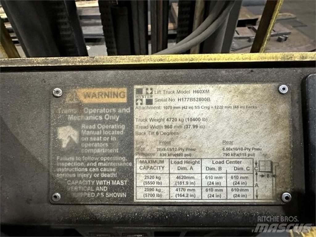 Hyster H60XM Stavebnictví - ostatní