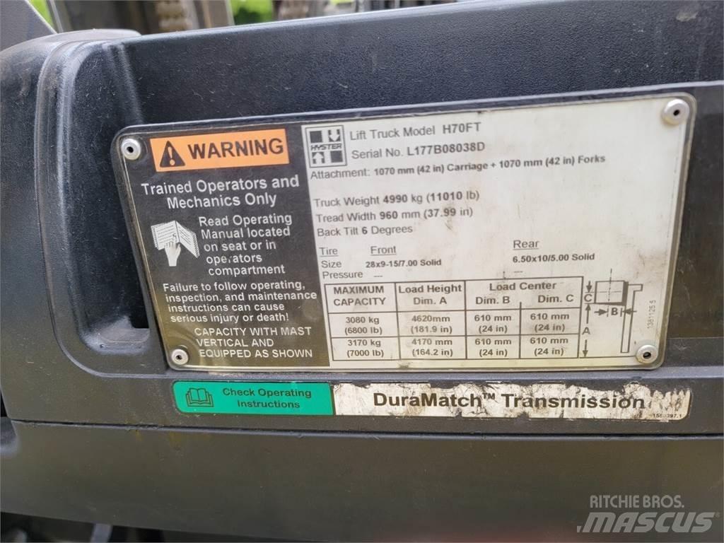 Hyster H70FT Stavebnictví - ostatní