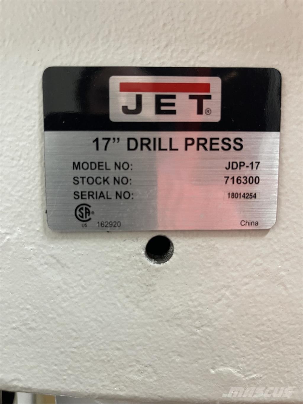 Jet JDP17 Ostatní komponenty