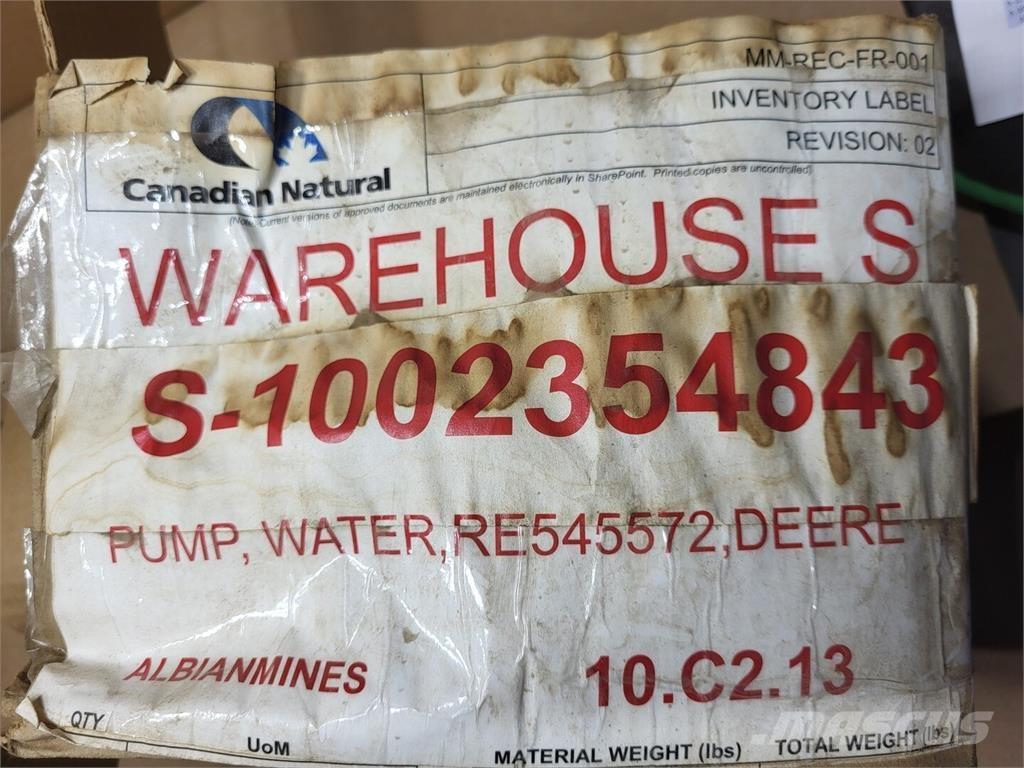 John Deere John Deere Vodní čerpadla