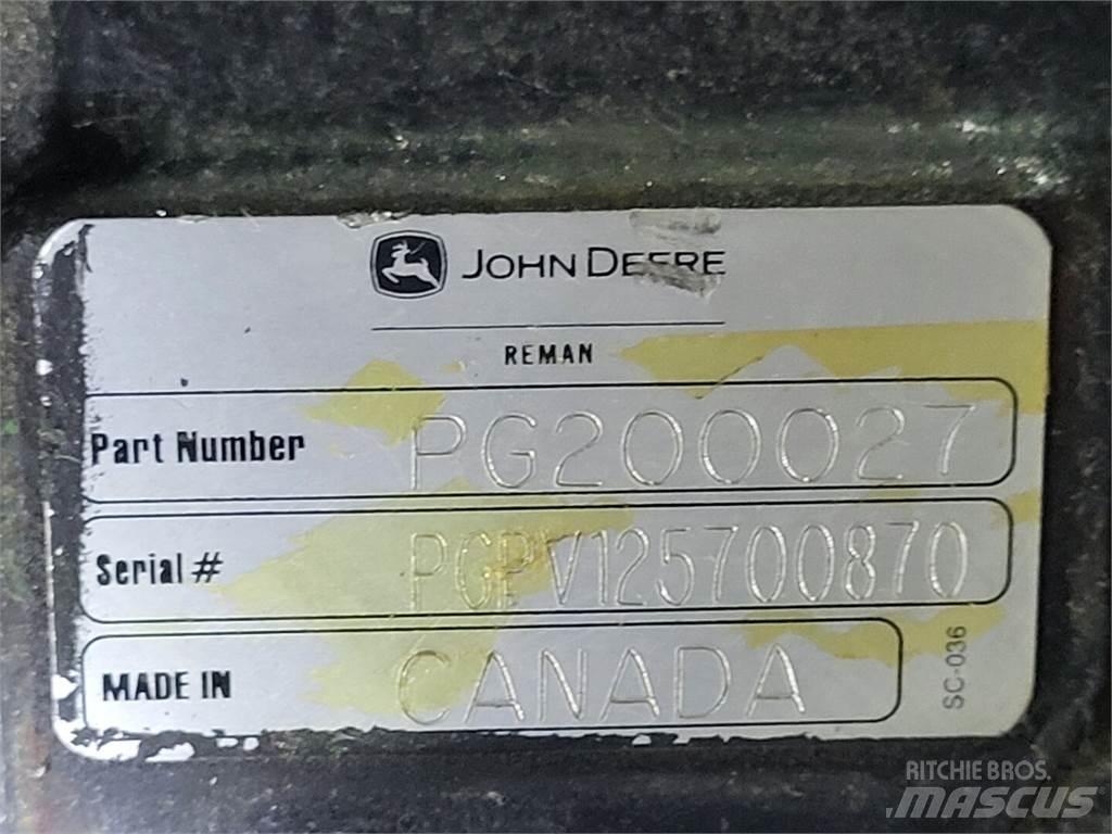 John Deere PG200027 Vodní čerpadla