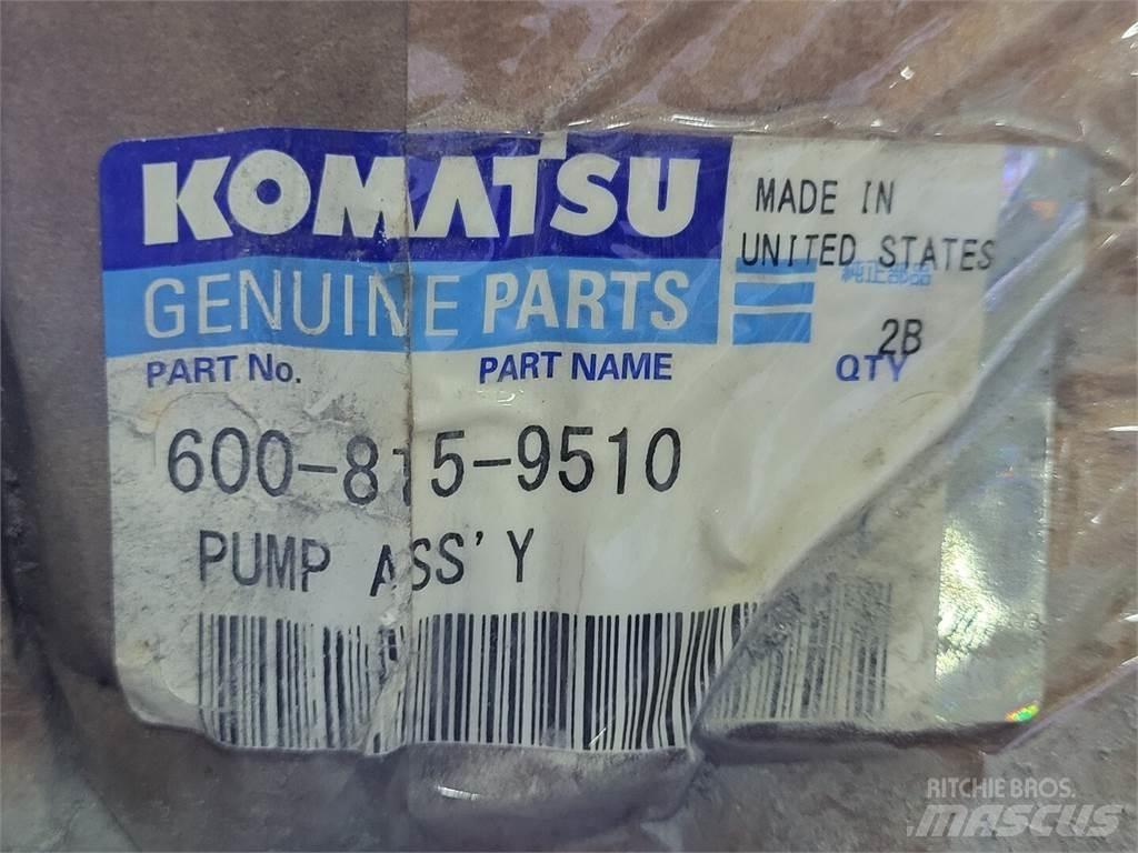 Komatsu 600-815-9510 Vodní čerpadla