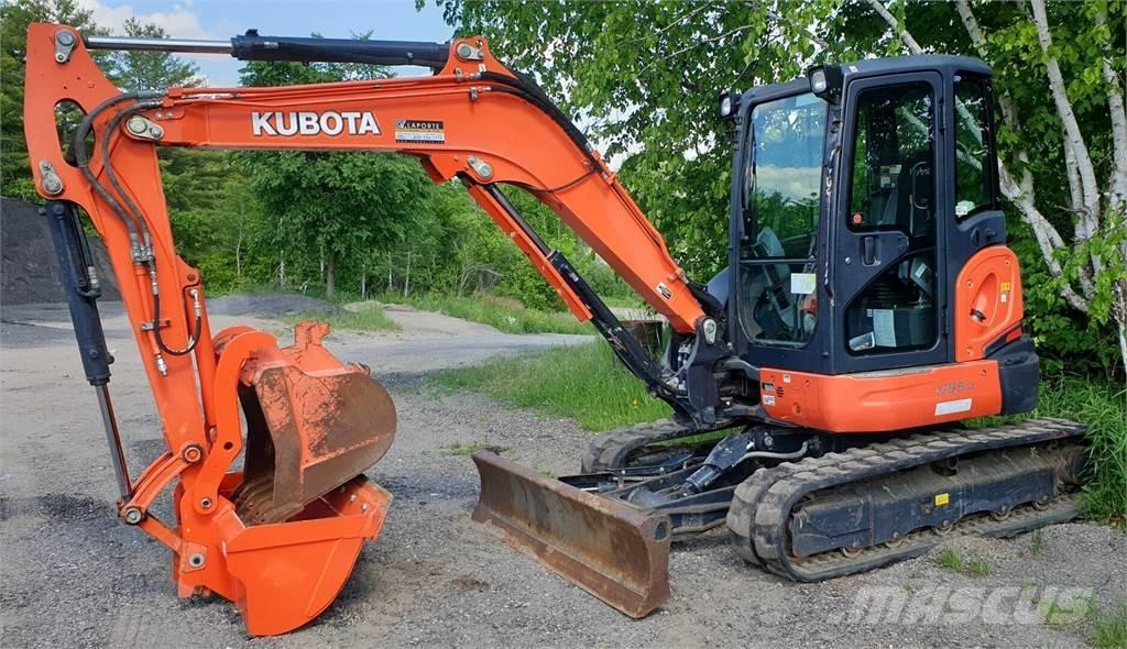 Kubota U55-4 Kolová rýpadla
