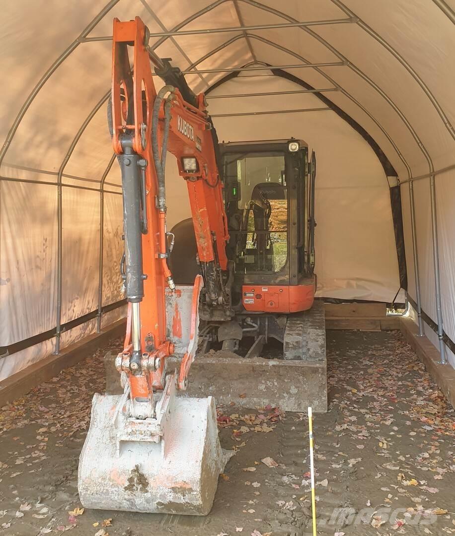Kubota U55-4 Kolová rýpadla